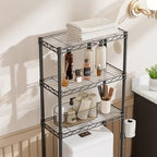 Over The Toilet Storage Shelf 3-Tier Bathroom Organizer and Storage Shelf - Image 4