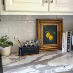 DAILY RITMO® Black Countertop Silverware Holder - Image 3
