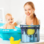 Patelai 12 Pcs Mesh Shower Caddy Bags Bulk, Quick Dry Portable, Multicolor - Image 5