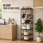 DALEMHOME Pot and Pan Organizer, 5 Tier Kitchen Rack - Image 5