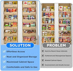 WelFurGeer Soft Close Pull Out Drawers for Cabinets, 8" W x 21" D Pull Out Cabinet Drawer with Heavy Duty Slides, Pull Out Cabinet Organizer, Cabinets Roll Out Drawers, Pull-Out Home Organizers - Image 3