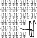 HUHOLE 50 Pack 2 Inch Wire Gridwall Hooks by HUHOLE