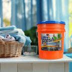 Ultra Fresh 5 Gallon Liquid Laundry Detergent Washing Soap for All Machine Types, 6X Platinum, Up to 640 Loads, Sport Odor & Stain Remover - Image 6
