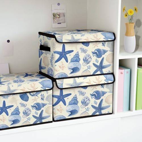 Stackable Clothes Storage Bins with Lids 3 Pack. - Image 4