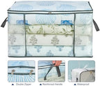 80L Clear Large Storage Bag for Clothes Comforters Blankets Pillows Bedding - Image 4