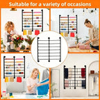 7-Tier Double Row Ribbon Storage Organizer , Wall Mounted Ribbon Organizer - Image 4