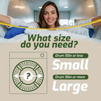 Laundry Turtle Collapsible Laundry Basket for Washer & Dryer (Aqua, Large) - Image 4