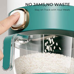 UFORU Rice Dispenser 13 LB,Airtight Storage Container With Measuring Cup - Image 5
