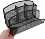 ARTIBETTER 3pcs Desktop File Folder Organizer Mesh Storage Rack File Sorter Office Decor - Image 5