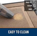 OLANLY Front Door Mat Outside 71x23, All-Season Heavy-Duty Rubber Doormat - Image 5