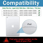 Nitupai for iPad 9th/7th/8th Generation Case 10.2" iPad Case 2021/2020/2019 - Image 2