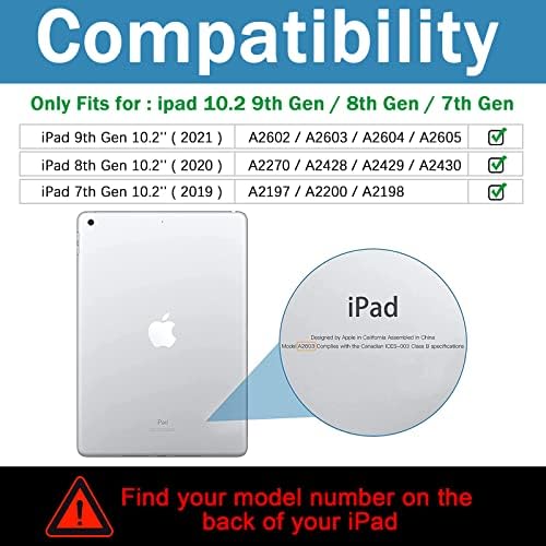 Nitupai Case for iPad 9th / 8th / 7th Generation Case iPad 10.2 Case - Image 2