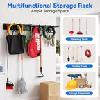 OTraki 63'' Garage Wall Tool Organizer Heavy Duty Steel Tool Storage Rack - Image 2
