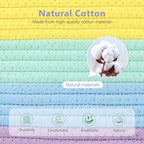ECDYQXVU 15x10x9 Inch Woven Cotton Rope Storage Basket, 3 Pack - Image 2