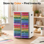 SANFURNEY Marker Organizer, 360° Rotating Marker Storage - Image 5
