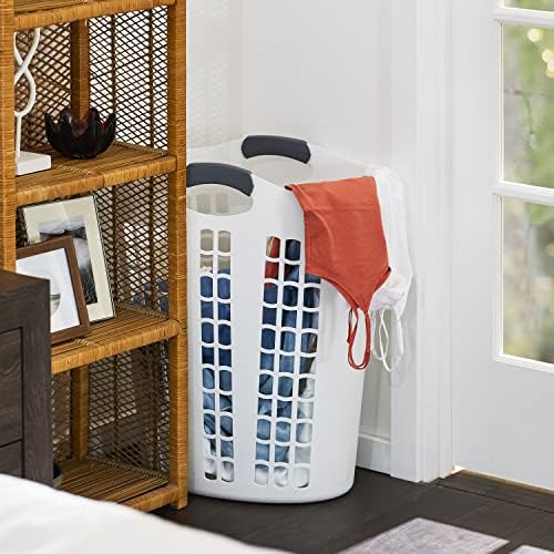 Gracious Living 2 Pack Easy Carry Flex Hamper, Large 87.5L Laundry Basket - Image 7