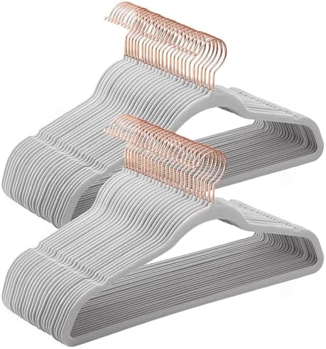 SONGMICS Velvet Hangers, Non-Slip, 50-Pack by SONGMICSbySONGMICSHOME