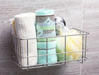 Strong Suction Cups Deep Shower Caddy Bath Shelf Rust-Free Stainless Steel Basket Shampoo Conditioner Holder for Bathroom Kitchen Tidy Organizer - Image 2