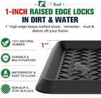 Extra Large Boot Trays - Heavy-Duty Rubber Mat with Raised Edges, Waterproof Shoe Mat Tray for Indoor & Outdoor, Multi-Purpose Catch-All Trays/Floor Protector, 47.25" x 15.75" - Image 7