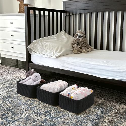 Goodpick 3-Pack Boo Storage Baskets for Closet Organizing, 13 x 8 x 5 in - Image 6