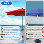 KingDolly Deck Umbrella Mount Corner, Umbrella Brackets for Deck Railing - Image 4