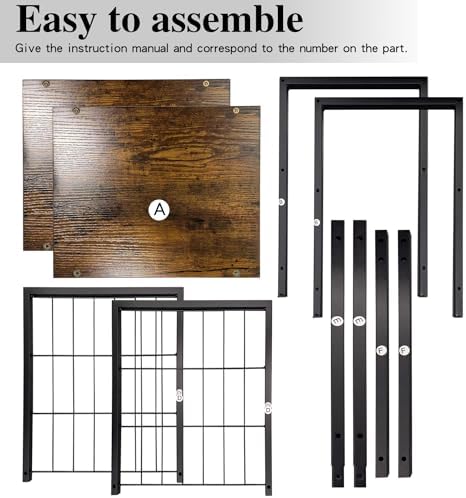3-Tier Metal Shoe Rack with Wood Top - Durable & Space-Saving Shoe Organizer,Industrial Shoe Organizer Shelf Bench Storagefor Closet Entryway, Bedroom & Hallway - Bronze + Black 28.5 W × 18" H - Image 4
