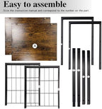 3-Tier Metal Shoe Rack with Wood Top - Durable & Space-Saving Shoe Organizer,Industrial Shoe Organizer Shelf Bench Storagefor Closet Entryway, Bedroom & Hallway - Bronze + Black 28.5 W × 18" H - Image 4