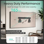ynVISION.DESIGN Ultra Slim TV Wall Mount for 32-65" TVs, Frame Compatible - Image 2