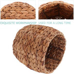Healeved 10inch Seagrass Plant Basket Indoor Planter Basket Sundries Storage Woven Seagrass Wicker Planter Flower Pot - Image 7