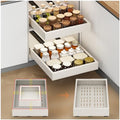 Fokyfok 2Pc Pull out Cabinet Organizer,11"-16"W,17"-24"D,Expandable by Fokyfok