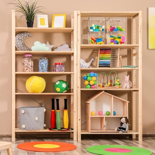 Sorbus Clear Toy Storage Bins with Lids, Stackable (Large, 4 Pack) - Image 5