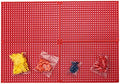 Organizer Genie 76 Piece Pegboard Tool Organizer Starter Kit, Flexible and Specially Designed to Hold All Tools - 4 Red Pegboards, 36 Socket Holders, 36 Universal Clips by AscendTools