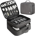 MATEIN Cord Organizer Bag with Adjustable Divider, DJ Electronic Storage by MATEIN