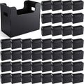 48 Pcs Portable Desktop File, Filing Organizer, Black by Trandraft