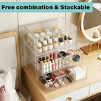 Prsildan Craft Art Supply Organizer Stackable Storage Drawer with 9 Drawers - Image 5