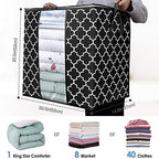 Storage Bags 4 Pack 100L Clothes Organization and Storage Containers - Image 2