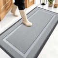 OLANLY Front Door Mat Outside 47x23, All-Season Heavy-Duty Rubber Doormat by OLANLY