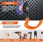 Magnetic Hooks Heavy Duty 4 Pack Storage Garage Magnet Hooks - Image 5