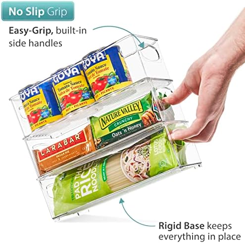 Sorbus Fridge Organizers and Storage, Clear Stackable Bins (Small, 6 Pack) - Image 5