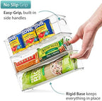 Sorbus Fridge Organizers and Storage, Clear Stackable Bins (Small, 6 Pack) - Image 5
