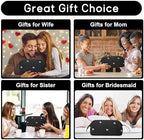 GISMTR Large Quilted Hair Tools Travel Bag for Hair Dryer Aesthetic Cute Dustproof Travel Organizer Flat Curling Iron Travel Organizer - Image 5