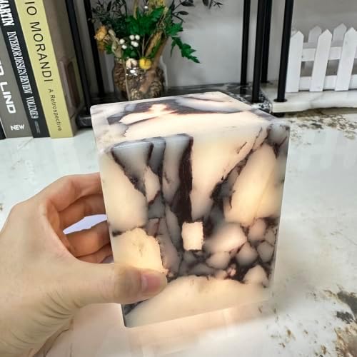 Natural Calacatta Viola Marble Makeup Brush Holder, Pen Holder - Image 6