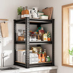 REIBII Storage Shelves for Pantry, Kitchen, 6 Tier Garage Shelving - Image 2