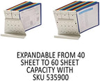 Durable Desktop Reference System, 20 Double-Sided Panels, Assorted Colors - Image 3