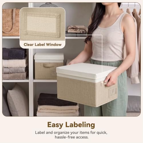 GRANNY SAYS Storage Bins with Lids, Decorative Storage Boxes with Lids - Image 4