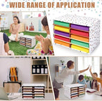 Colingmill 2 Pcs Boho Classroom Paper Storage Organizer 19x12 Inch - Image 3