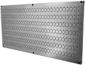 Wall Control Pegboard 16in x 32in Horizontal Galvanized Metal Pegboard Tool Board Panel by Wall+Control