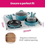 HOLDN’ STORAGE Pull Out Cabinet Organizer, 22”W x 21”D Cabinet Drawer - Image 3