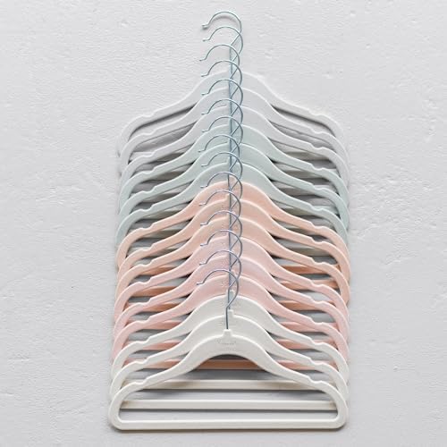 3 Sprouts Velvet Baby Hangers, Non Slip Slim, Green, 30 Pack - Image 6