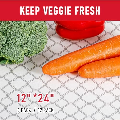 Cooyes Felt Shelf Liners for Drawer & Kitchen Cabinet, 12 Pack, 12"×24" - Image 5